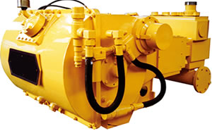 350 HP triplex plunger pump
